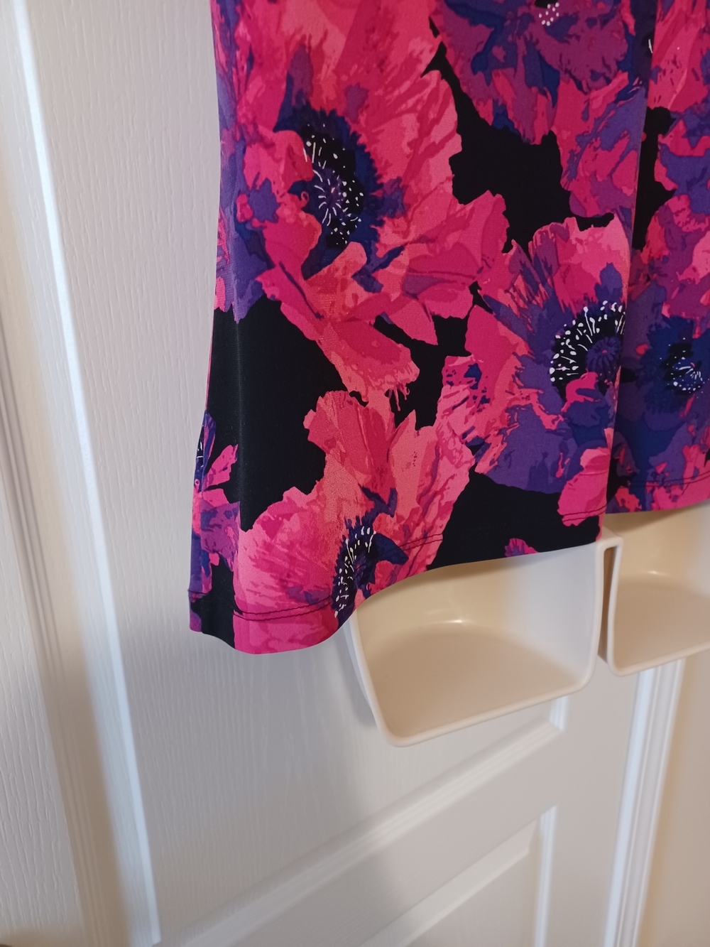 Calvin Klein Pink and Purple Floral Sleeveless Top - Picture 10 of 16